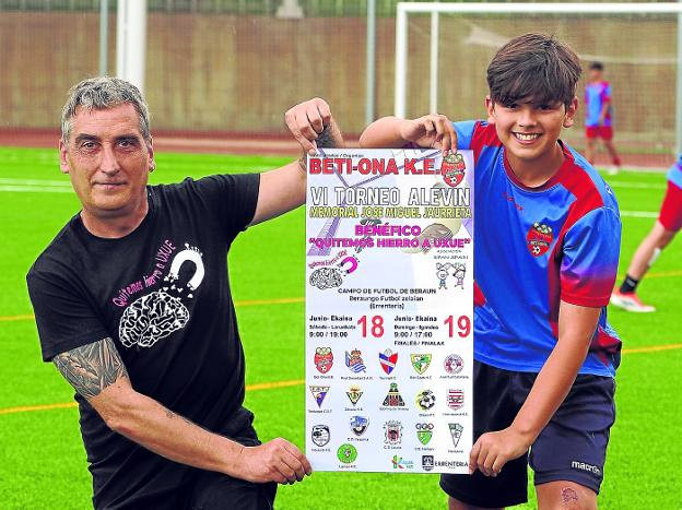 El club Beti Ona organiza el IV torneo Memorial Miguel Jaurrieta, que reaudará fondos para la asociación BPAN Spain