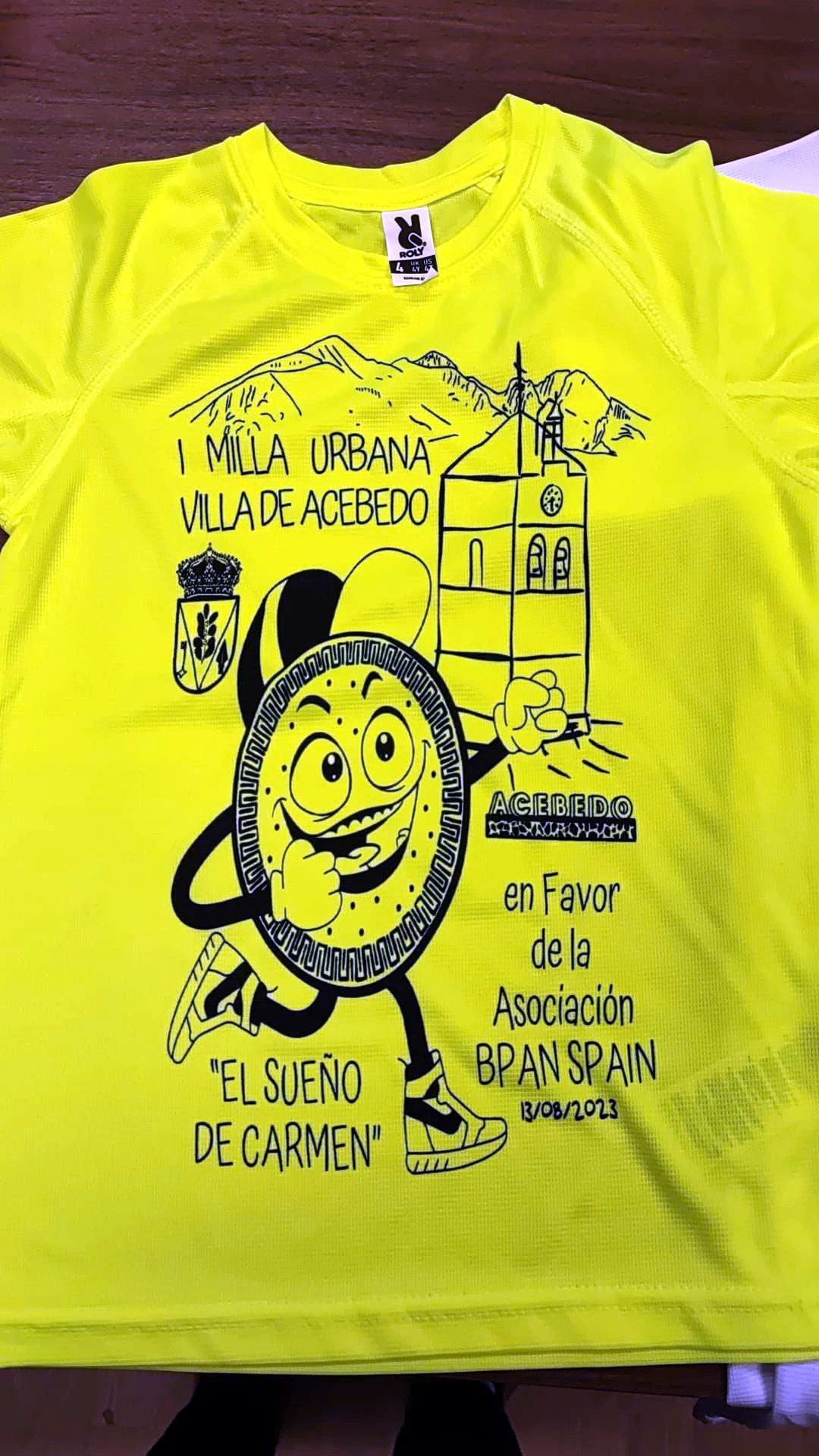 Camiseta del evento